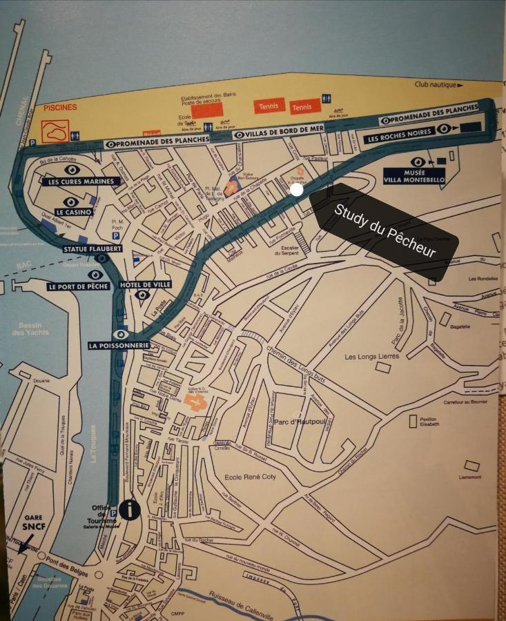 Apartament Study Du Pecheur Trouville-sur-Mer Zewnętrze zdjęcie